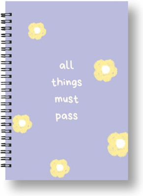 ROT RIX Wirebound journal A5 Diary Unruled, blank 144 Pages(Multicolor)