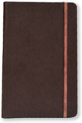 Flipkart SmartBuy Notebook: 80 GSM Natural Shade Paper Journal Diary A5 Notebook Ruled 240 Pages(Brown)