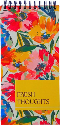 Jaya Sanskriti Fresh Thoughts A4 Note Pad Designed 60 Pages(Multicolor)