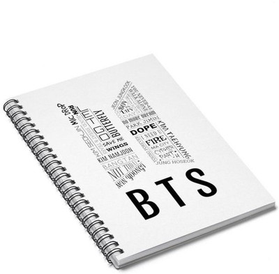 craft maniacs BTS 2023 DIARY A5 Notebook RULED 120 Pages(Multicolor)