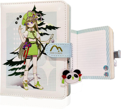 FunBlast Aesthetic Diary A5 Diary Rule 112 Pages(Multicolor)