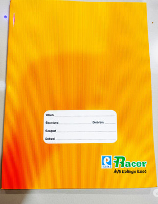 parth A5 Single Line Notebooks - Pack of 8 | Premium Quality, Smooth Writing A5 Notebook Yes 172 Pages(Orange, Pack of 8)