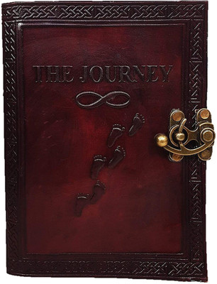 RSN personal organizer A5 Diary unrulled 100 Pages(Brown)