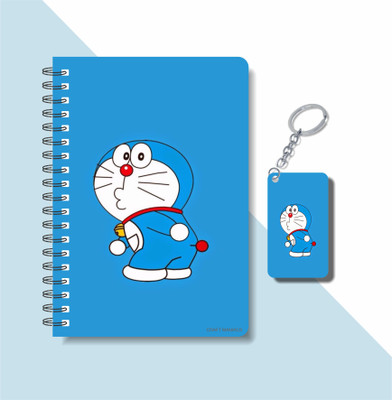 craft maniacs DOREMON 2023 NOTEBOOK COLLECTION A5 Notebook RULED 160 Pages(White)