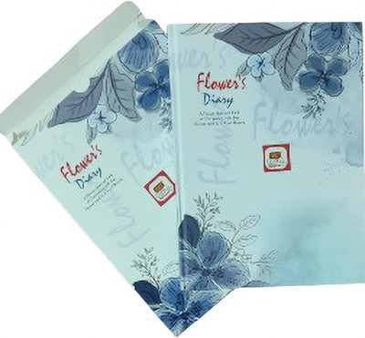 First Click New Year Diary 2025 Executive Flower's Diary with Dates, 2025 Daily Planner Regular Diary Ruled 392 Pages(Multicolor)