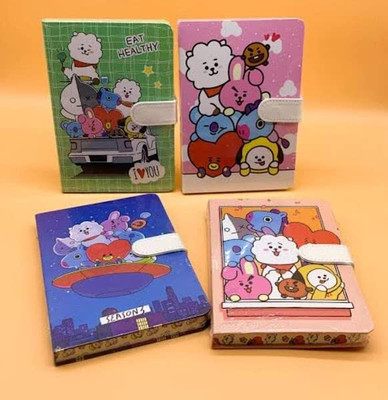 Tera13 magnetic A5 Diary ruled 80 Pages(Multicolor)