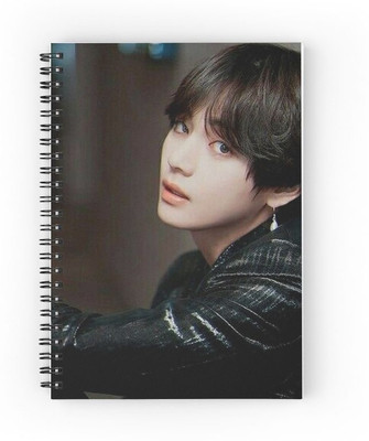 craft maniacs BTS V A5 RULED 160 PAGES DIARY A5 Diary RULED 160 Pages(Multicolor)