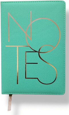 samriddhi Stylish Fabulous Journal Diary Notebook A5 Diary Single Ruled Line 176 Pages(Mint Green)