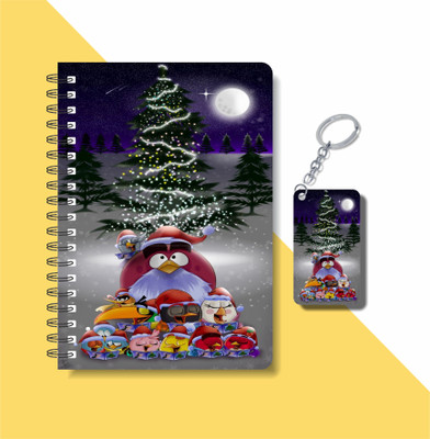 craft maniacs ANGRY BIRDS 2023 COLLECTION A5 Notebook RULED 160 Pages(Multicolor)