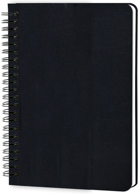 AccuPrints Daily Planner A5 Planner/Organizer Ruled 180 Pages(Black)