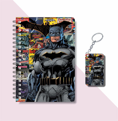 craft maniacs BATMAN 2023 COLLECTION A5 Diary RULED 160 Pages(Multicolor)