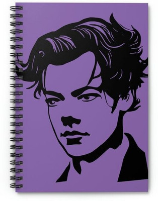 craft maniacs HARRY STYLES COLLECTION A5 Diary RULED 160 Pages(White)