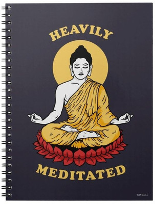 craft maniacs BUDDHA COLLECTION A5 Notebook RULED 120 Pages(BUDDHA COLLECTION)