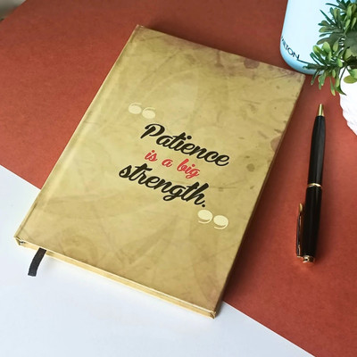 CRAFTOPIX Notebook A5 Notebook Ruled 192 Pages(Beige)
