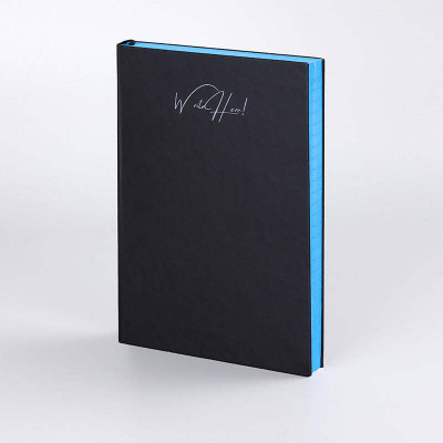 PaperPassion Edgy Notebook Regular Notebook Ruled 240 Pages(Blue, Grey, Light Blue)