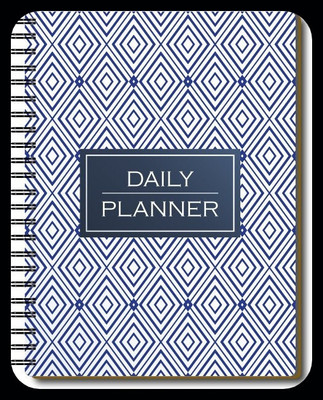 Nourish Daily Planner_DRY A5 Planner/Organizer Ruled 75 Pages(BLUEWHITE)