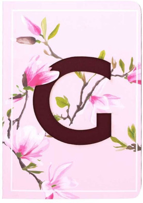 Doodle Initial G lasercut Notebook, B6 (6.69 X 4.72 X 0.5 Inches), 200 Pages, 80 GSM, Diary for Girls B6 Notebook Ruled 192 Pages(MulticolorG)