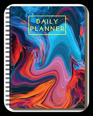 Nourish Daily Planner_DRY A5 Planner/Organizer Ruled 75 Pages(MARBLE)