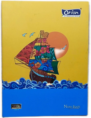 ORION Exercise Books A5 Note Book Ruled 120 Pages(Multicolor, Pack of 12)