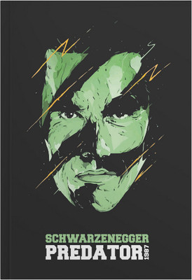 MOTOCUPID Predator A5 Notebook plain 160 Pages(Predator)