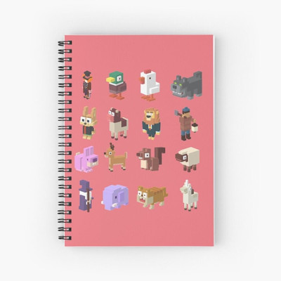 craft maniacs MINECRAFT NOTEBOOK COLLECTION A5 Diary RULED 160 Pages(Black)