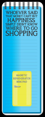 Nourish Magnetic Memo Pad_DRY Regular Memo Pad Ruled 50 Pages(Blue)