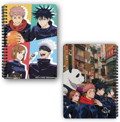 Goku Ki Dukan Jujutsu Kaisen Notebook Gojo Itadori A5 Diary Unruled 150 Pages(Mulitcolour)
