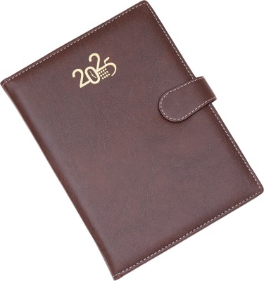 BALHAR Diary Regular Diary Ruling 300 Pages(Brown)