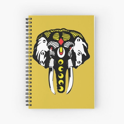 craft maniacs GANESHA COLLECTION A5 Notebook RULED 120 Pages(BUDDHA)