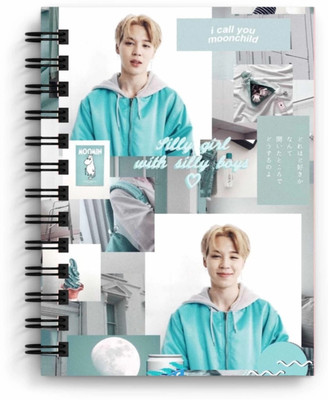 craft maniacs BTS DIARY COLLECTION A5 Diary RULED 160 Pages(Multicolor)