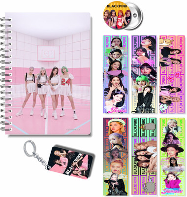 craft maniacs 2023 BLACKPINK DIARY & 3 FREEBIE COLLECTION A5 Diary RULED 160 Pages(BLACKPINK SPECIAL)