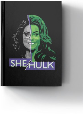 Macmerise She Hulk Reveal A5 Diary Ruled 100 Pages(Multicolor)