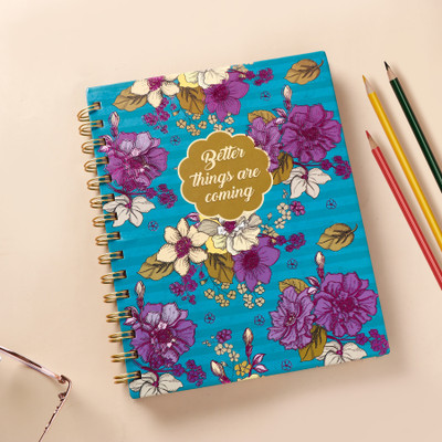 ARCHIES Notebook A5 Notebook Ruled 160 Pages(Blue)