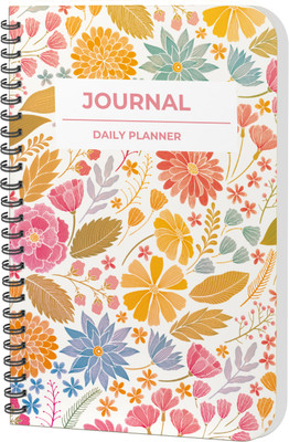 AccuPrints Daily Planner A5 Planner Ruled 176 Pages(Multicolor)