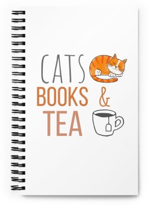 craft maniacs 2024 CAT COLLECTION A5 Note Book RULED 160 Pages(Multicolor)