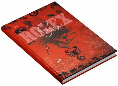 MOTOCUPID Rolex Sir A5 Notebook HARD BOUND Plain Paper 160 Pages(Blood Red)