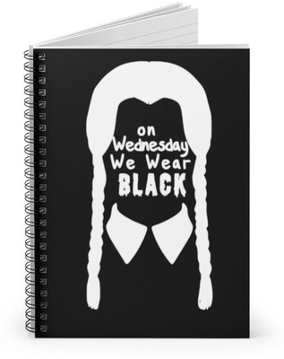 craft maniacs WEDNESDAY A5 Diary RULED 160 Pages(Multicolor)