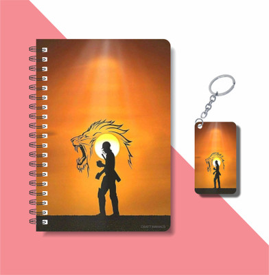 craft maniacs DHONI 2024 NOTEBOOK COLLECTION A5 Diary RULED 160 Pages(Red)