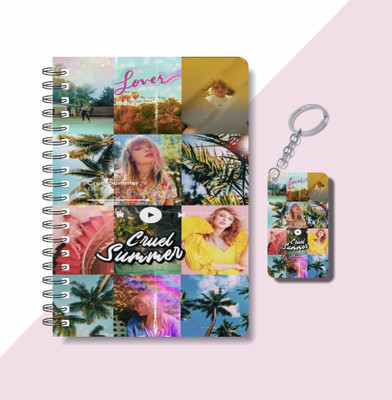 craft maniacs TAYLOR 2023 NOTEBOOK COLLECTION A5 Diary RULED 160 Pages(White)
