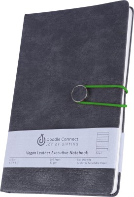 Doodle Chester - Green Executive A5 Notebook Ruled 192 Pages(Green)