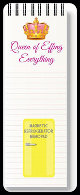 Nourish Magnetic Memo Pad_DRY Regular Memo Pad RULED 50 Pages(QUEEN OF EFFING)