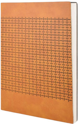 Pia Creations Tan Diary A5 Diary Single Line Ruled 192 Pages(Tan)