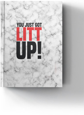Macmerise Litt Up A5 Diary Ruled 100 Pages(Multicolor)