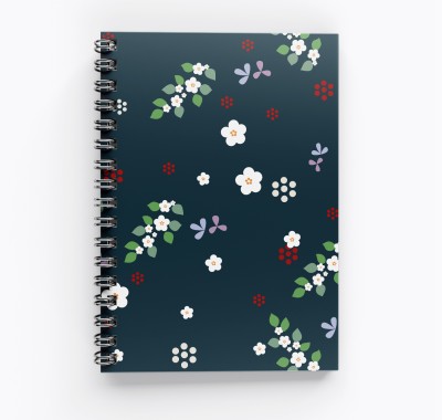 RJPRINTS Simple Nature Design A4 Notebook Unruled 160 Pages(Multicolor)