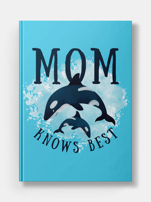 Macmerise Mom Knows A5 Diary Ruled 100 Pages(Multicolor)