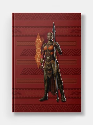 Macmerise Wakanda Forever Okoye Pose A5 Diary Ruled 100 Pages(Multicolor)