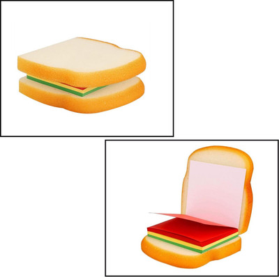 DGV | Sandwich Mini Note Pad Unruled 100 Pages Mini Note Pad Plain 100 Pages(Multicolor)