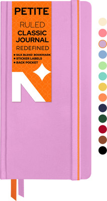 NEORAH Ruled Journal Notebook Assorted Journal Ruled 160 Pages(Lavender)
