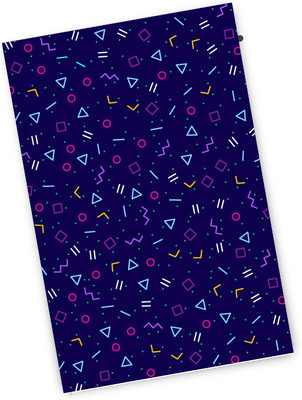 Desi Feriwala Shape A5 Notebook Ruled 200 Pages(Blue)