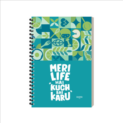 ESCAPER Dialogue Diary A5 Diary Ruled 160 Pages(Meri Life Hai)
